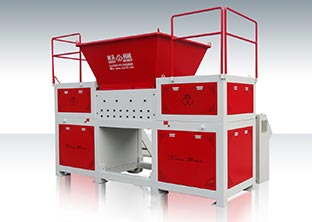 廢舊輪胎撕碎，四軸撕碎機