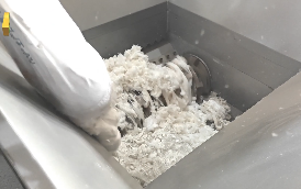 單軸撕碎機，化纖絲撕碎視頻